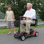 Cadeira de rodas motorizada Elite Traveller Plus 4 Pride Mobility