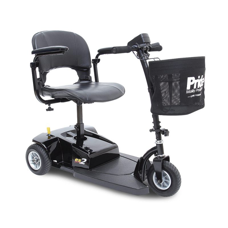 Cadeira de rodas motorizada GoGo ES 2, 3 rodas Pride Mobility
