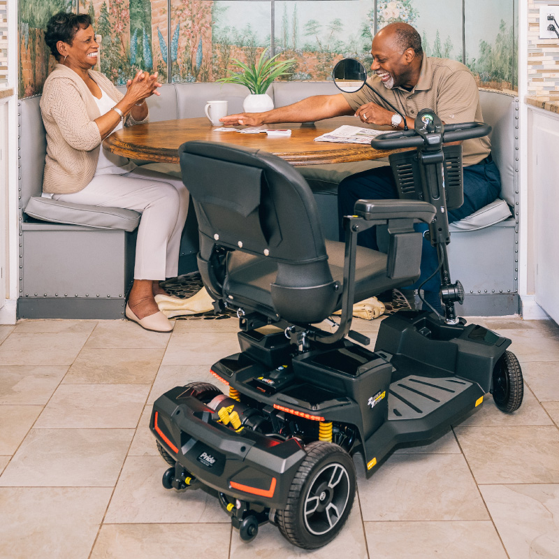 Cadeira de rodas motorizada Zero Turn 8, ZT 8 Pride Mobility