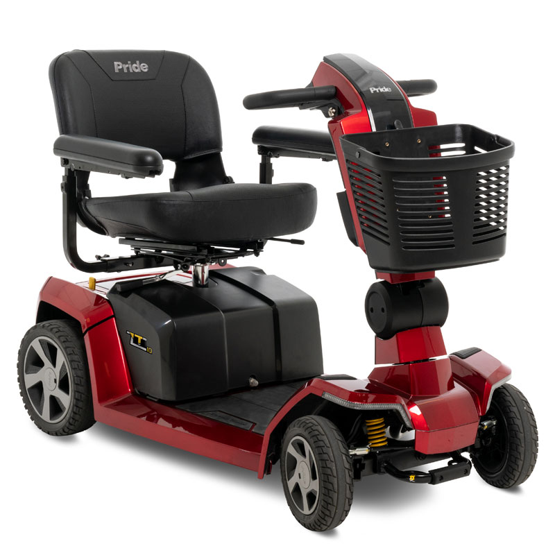 Cadeira de rodas motorizada Zero Turn 10 Pride Mobility Kapra Medical