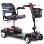 Cadeira de rodas motorizada GoGo LX with CTS Suspension 4 rodas Pride Mobility