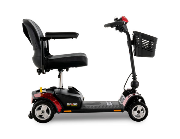 Cadeira de rodas motorizada Gogo Elite Traveller 4 Pride Mobility
