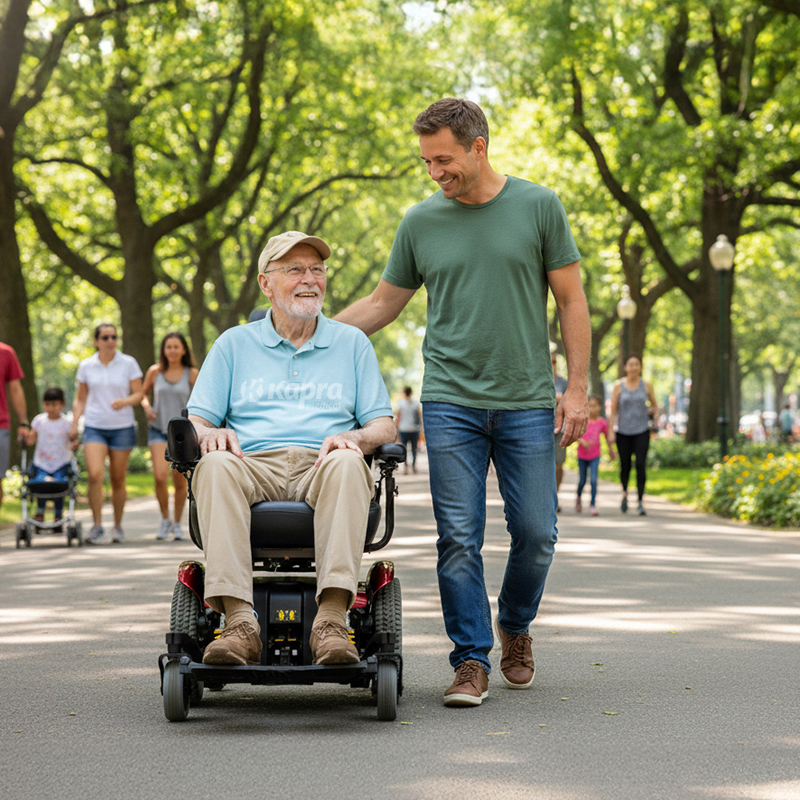 Cadeira de rodas motorizada Jazzy 614HD Pride Mobility Kapra Medical